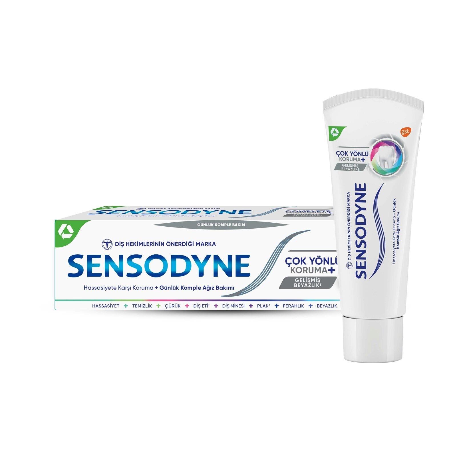 Sensodyne Çok Yönlü Koruma Beyazlatıcı Diş Macunu 75 Ml