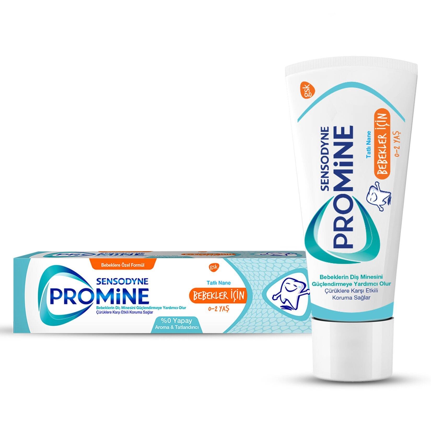 Sensodyne Promine Baby 0-2 Yaş Diş Macunu 50 Ml