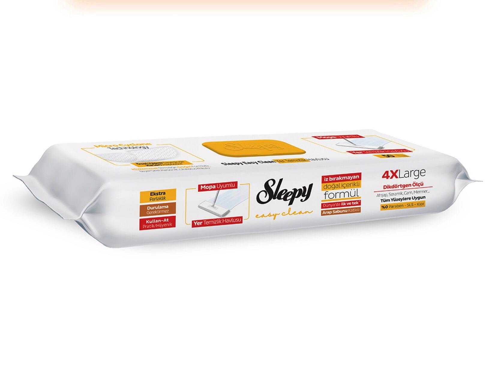 Sleepy Yer Temizlik Havlusu Arap Sabunlu 50'li
