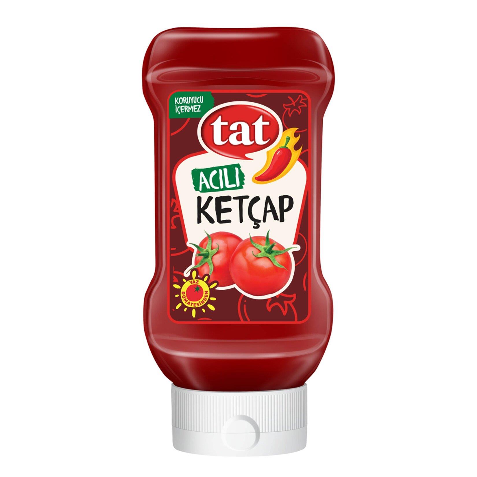 Tat Acılı Ketçap 390 G