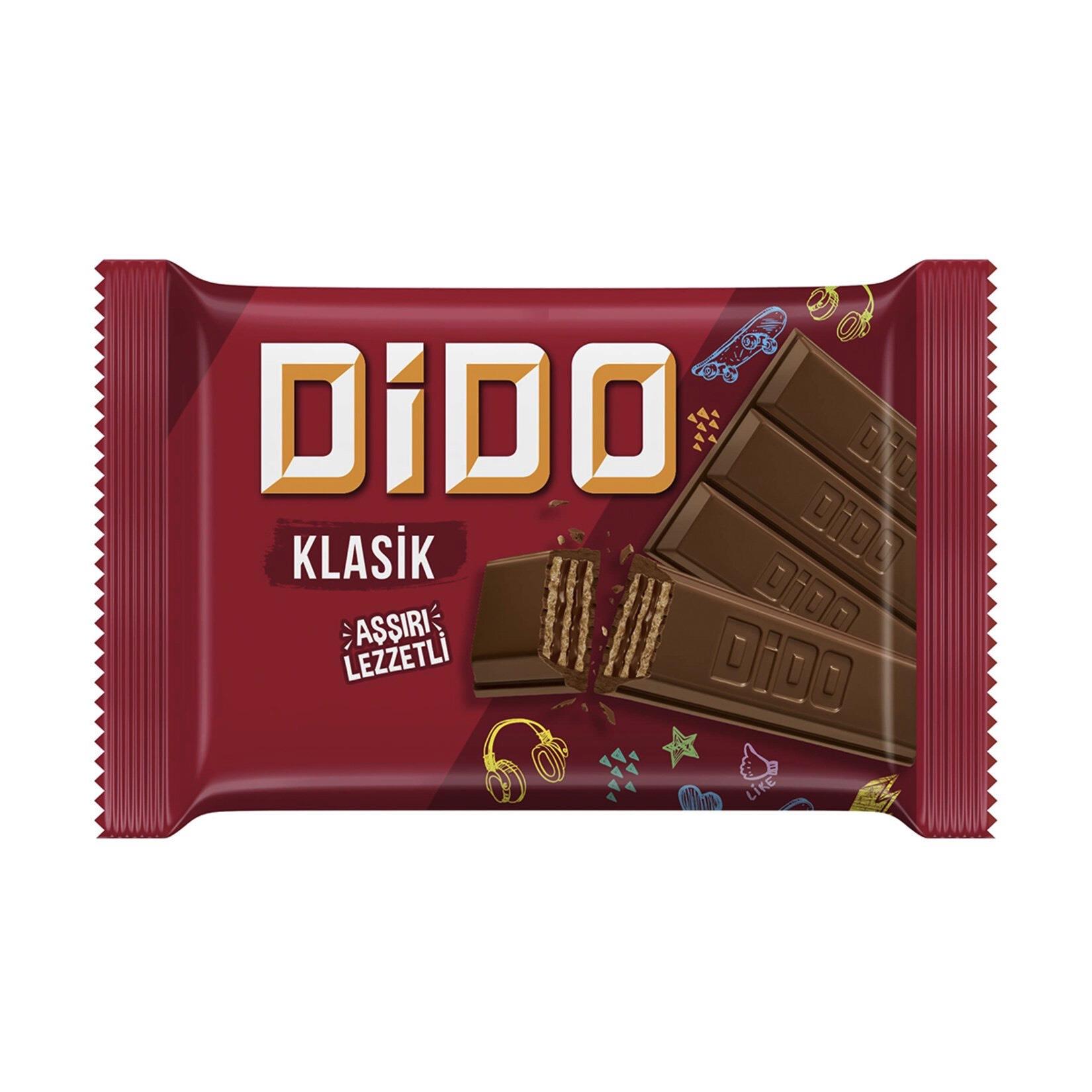 Ülker Dido Kare Çikolatalı Gofret 55,5G