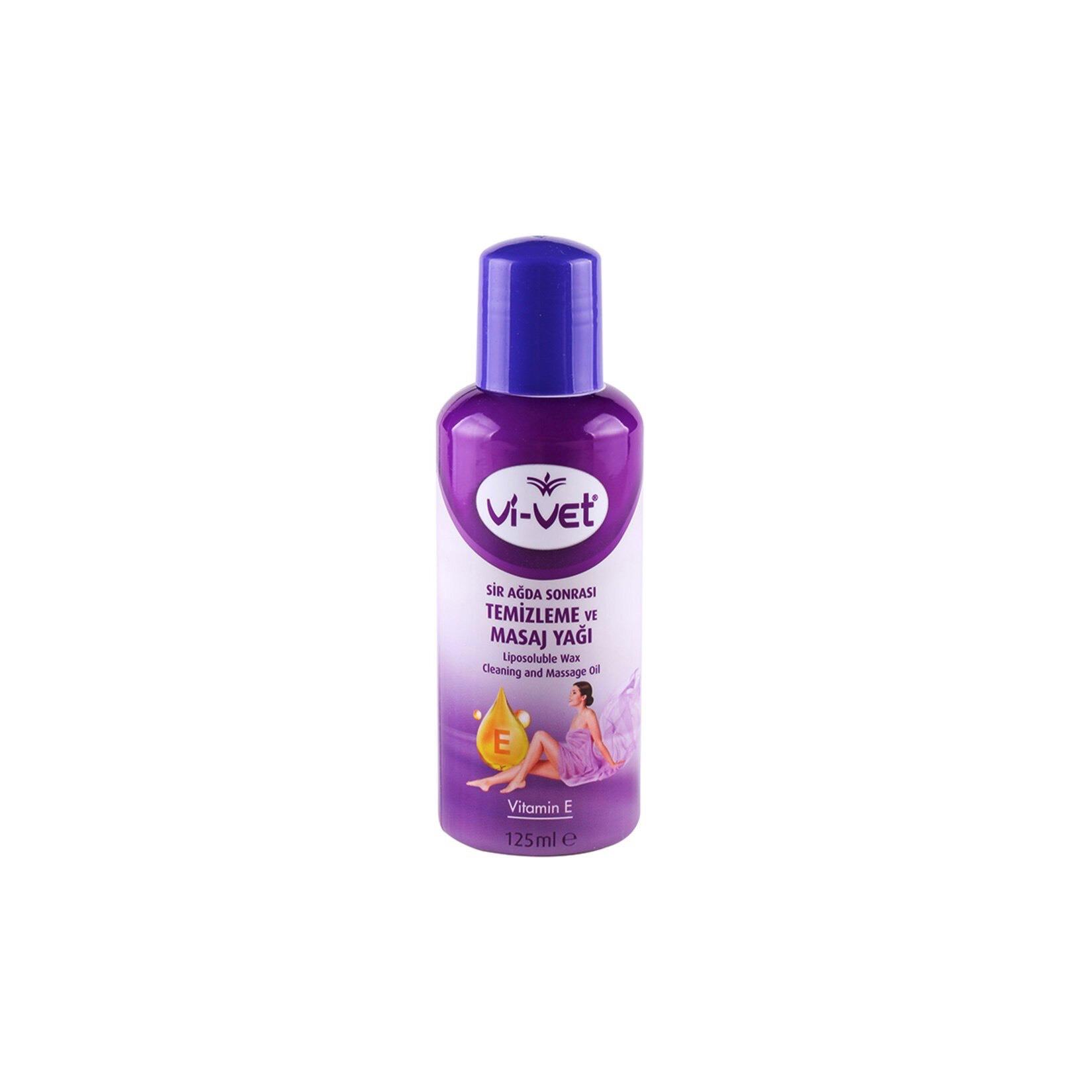 Vi-Vet Sir Ağda Temizleme Ve Masaj Yağı 125 Ml E Vitamini