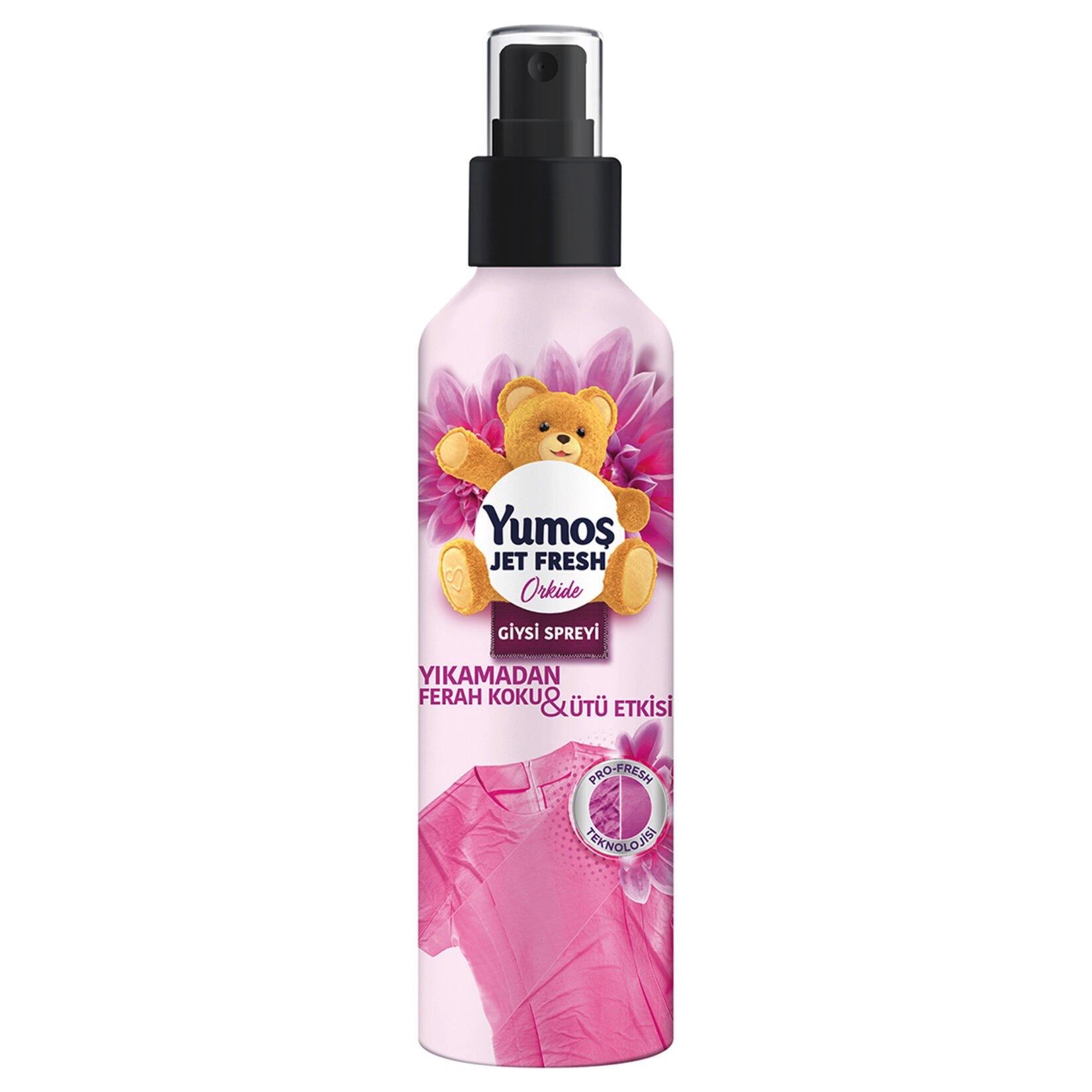 Yumoş Jet Fresh Orkide Giysi Spreyi 200 Ml