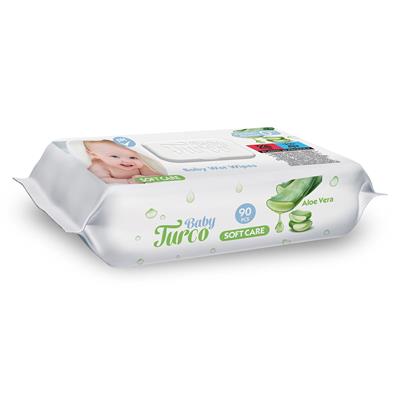 Baby Turco Softcare Aloeveralı Islak Havlu 90'lı