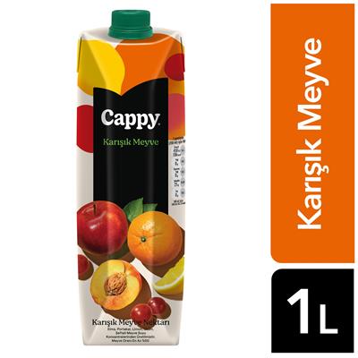Cappy Karışık Meyve Nektarı Karton Kutu 1 L
