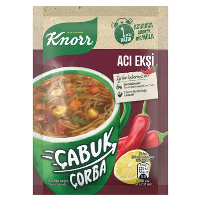 Knorr Çabuk Çorba Acı Ekşi 1 Porsiyon 19 G