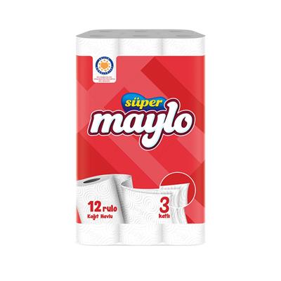 Süper Maylo Havlu 12'li