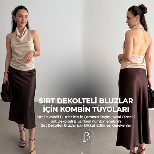 Sırt Dekolteli Bluz