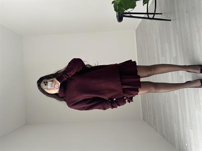 Abbey Premium Triko Bordo Takım