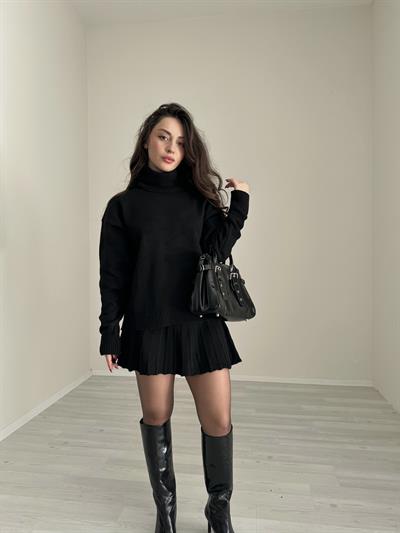 Abbey Premium Triko Siyah Takım