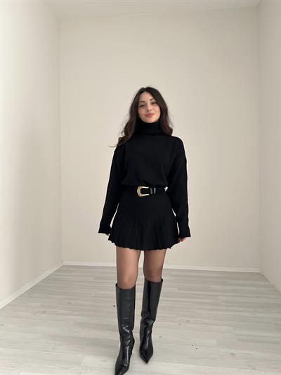 Abbey Premium Triko Siyah Takım