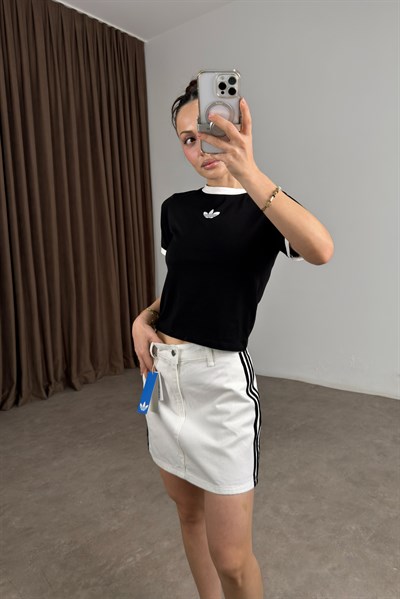 Adds Orijnal Small Logo Siyah Tişört