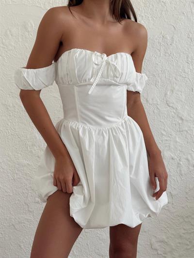 Adelina Elbise Beyaz