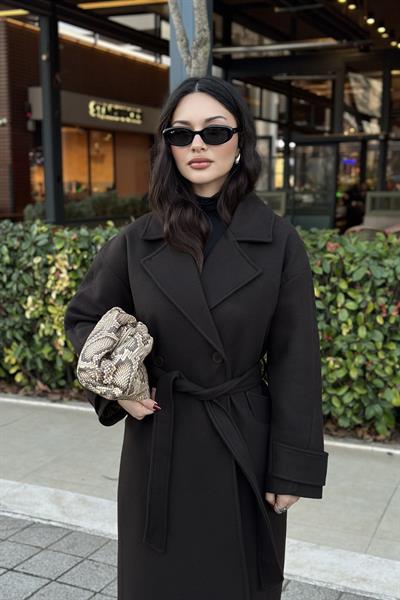 Angora Premium Klasik Acı Kahve Kaban