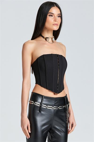 Badie Agraflı Korse