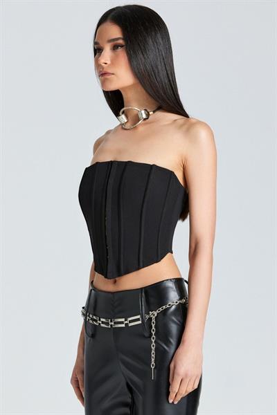 Badie Agraflı Korse