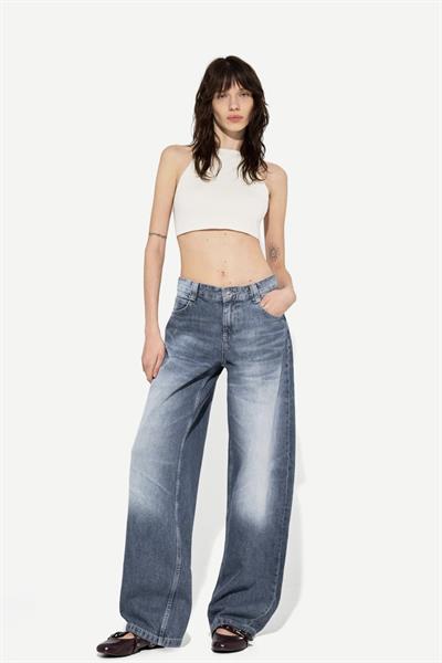 Brshk Orj. Vintage Blue Baggy Jean