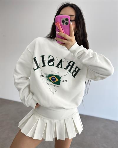 BRSHK ORJ. Brasıl Sweatshirt
