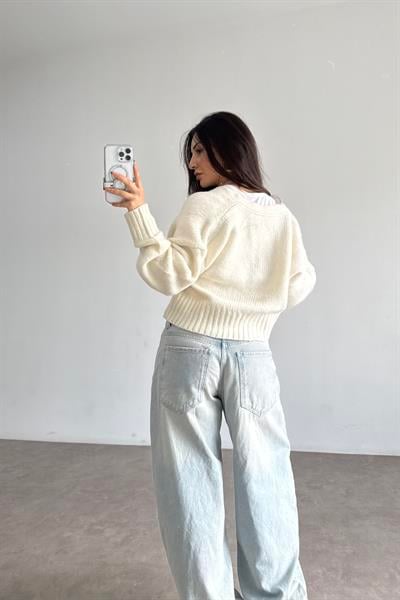 Brshk Orj. Light Blue Baggy Jean