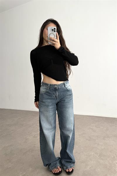 Brshk Orj. Vintage Blue Baggy Jean