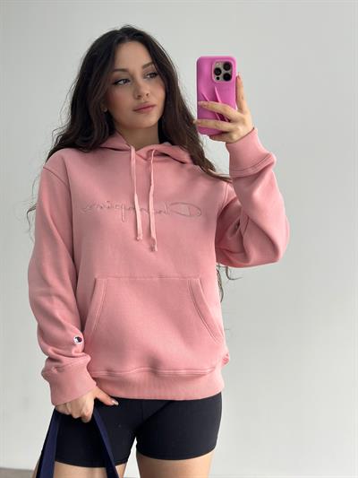 Chmp Kapşonlu Şardonlu Sweatshirt Rose