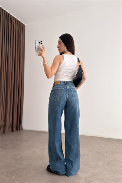 Clns Orj. Orta Mavi Loose Fit Jean