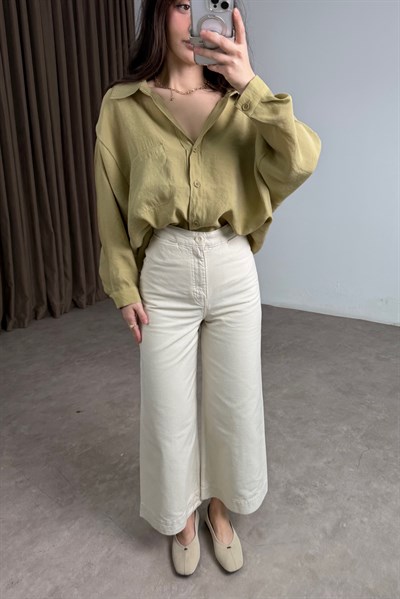 Cos Orijinal Wideleg Ekru Jean 