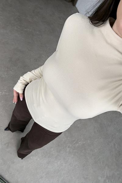 Dilvin Yarım Balıkçı Yaka Taş Body