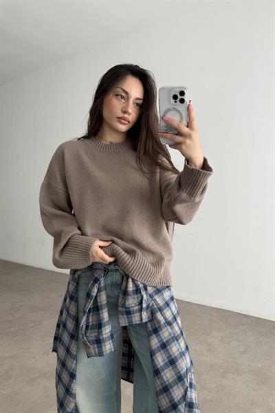 Ekose Pamuklu Kalın Gömlek