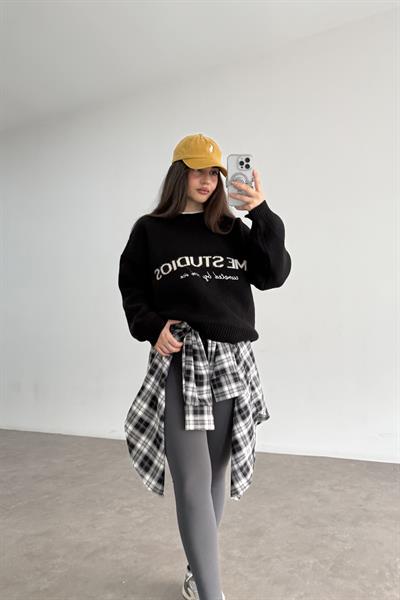 Eme Studios Siyah Kazak