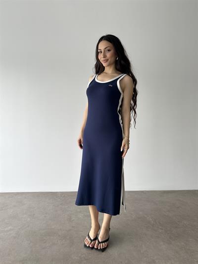 Lcst Yırtmaç Detaylı Laci Elbise