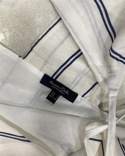 Mssimo Dtti Orj. Dokuma Çizgili Elbise