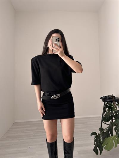 F/Tecna Siyah Elbise