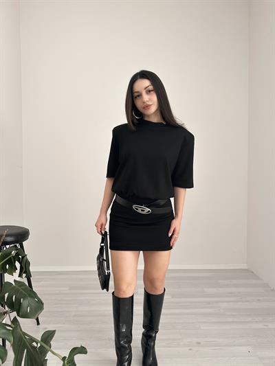 F/Tecna Siyah Elbise