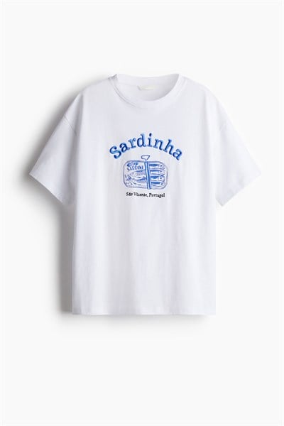 Hm orijinal Sardinha Tişört
