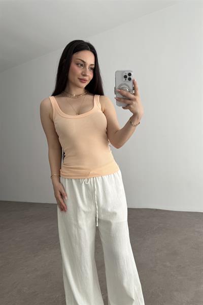 Kalın Biyeli Atlet Somon