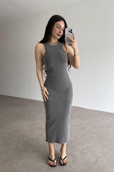 Kaşkorse Basic Asit Yıkama Elbise