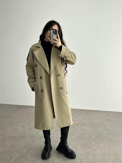 Klasik Kesim Premium Çağla Trenç Kot