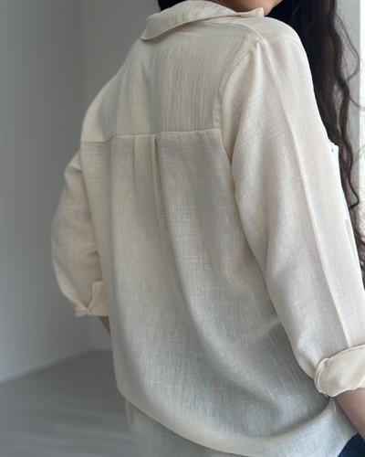 Lcst Premium Keten Gömlek