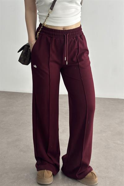 LCST Rahat Kesim Eşofman Altı Bordo