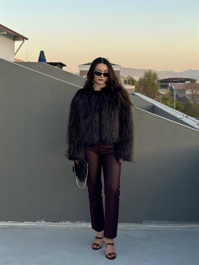 Lüks Kalite Crow Kürk