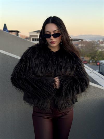 Lüks Kalite Crow Kürk