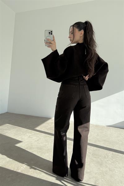 MNG Acı Kahve Straigtleg Jean