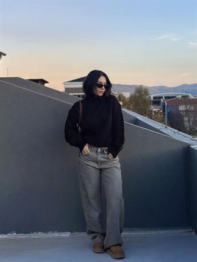 MnG Orj Premium Koyu Kahve Kazak