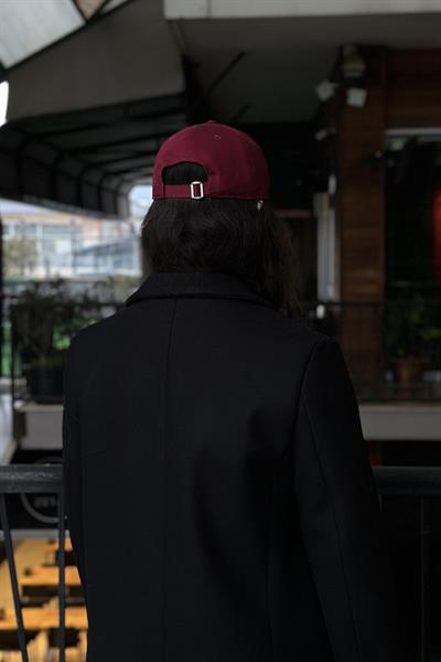 Mssimo Dtti Kruvaze Yün Karışımlı Kaban Siyah