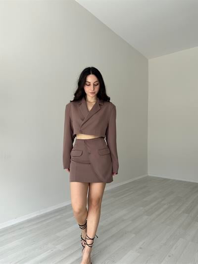 Orijinal Marka Blazer Etek Takım