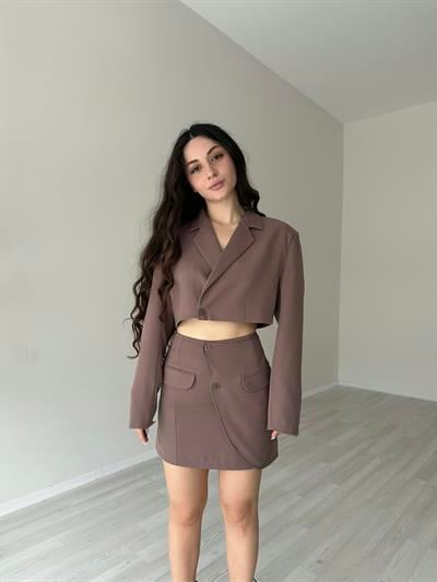 Orijinal Marka Blazer Etek Takım