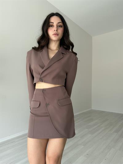 Orijinal Marka Blazer Etek Takım