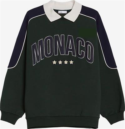 Orijinal Marka Monaco Baskılı Sweatshirt