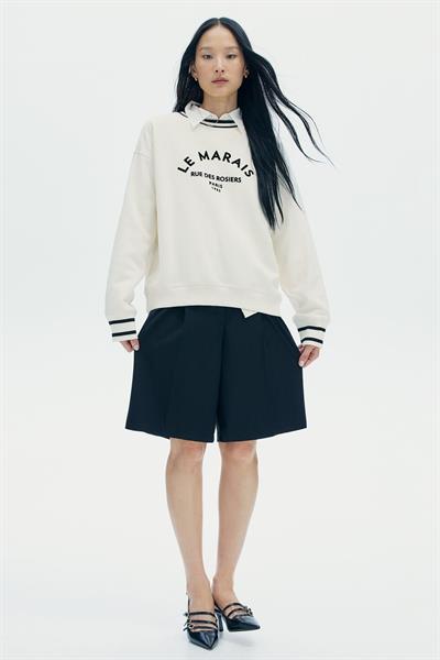 Orj Marka Le Marais Beyaz Sweatshirt